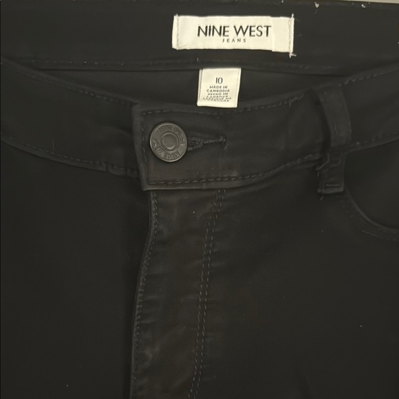 Nine West Classic Black Stretch Jeggings, Soft & Comfortable - Picture 4 of 12